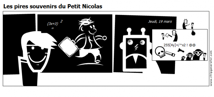 Les pires souvenirs du Petit Nicolas