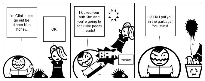 Clint Takes Out the Trash