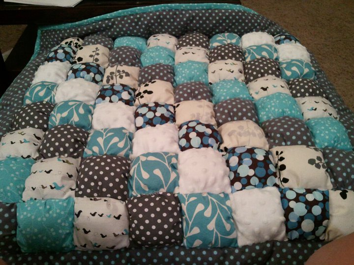 How to Make a Biscuit Quilt 24 Blocks