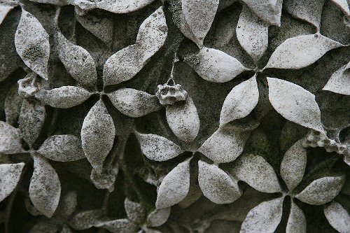 stone flowers