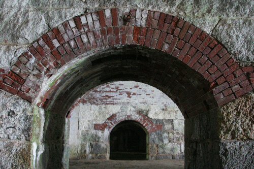 Archways of Fort Warren