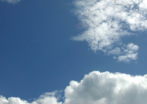 Clouds on a Sunny Dat