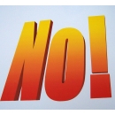 No