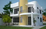 Cod_93_modelo_de_casa_frente_sobrado_moderno