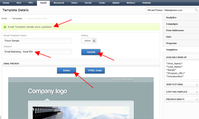HubShout Email Templates