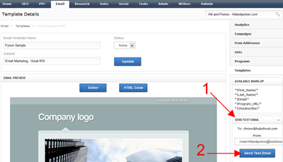 HubShout Email Test