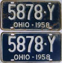 YOM 1958 OH (Pair)
