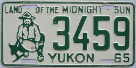 1965 CANADA (Yukon)