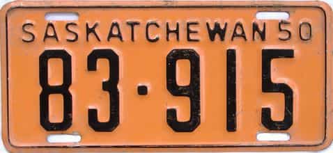 1950 CANADA (Saskatchewan)