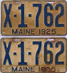 1925 ME (Non Pass)