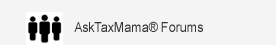 TaxMama Free Tax Forums
