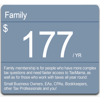 TaxMama Family Membership