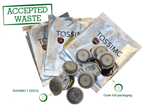Tassimo Brigade Accepted Waste