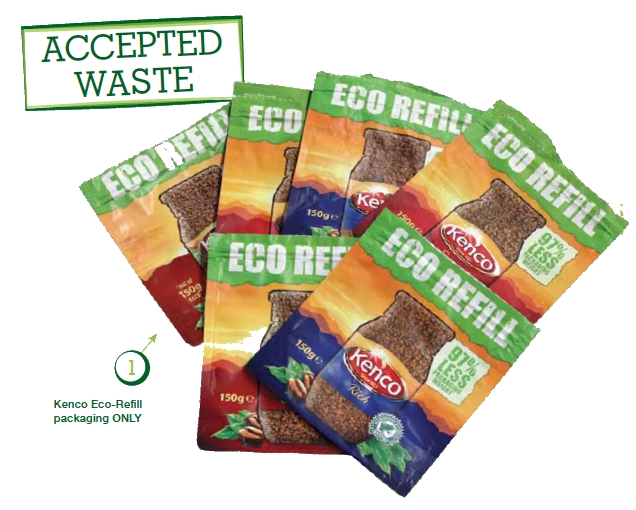 Kenco Eco-refill Brigade Accepted Waste