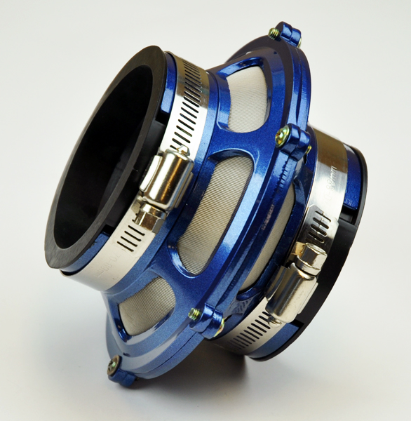 Universal 3.0" 76MM Cold Air Intake Bypass Valve Filter Blue 3" Turbo