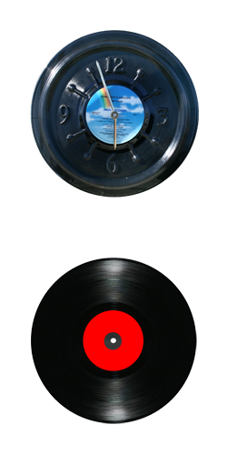 Product image for Vinyl Record Wall Clock