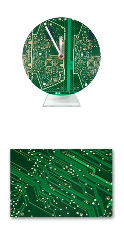 Product image for Circuit Board Desk Clock