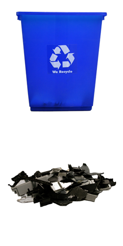 Product image for Recycled Plastic Recycling Bin