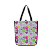 Thumbnail for Reverse Printed Wrapper  Peace Signs Tote