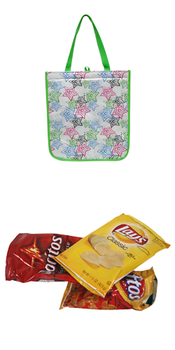 Product image for Reverse Printed Wrapper Star Tote
