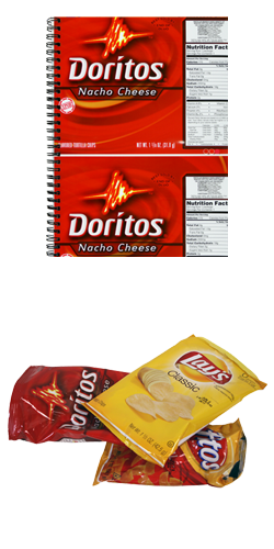 Product image for Doritos® Spiral Notebook
