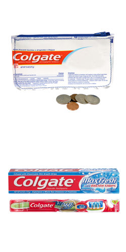 Product image for Colgate®  Coin Pouch
