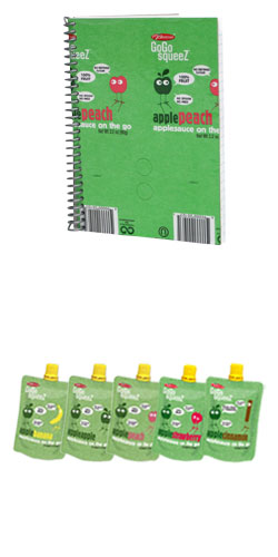 Product image for GoGo squeeZ Spiral Notebook