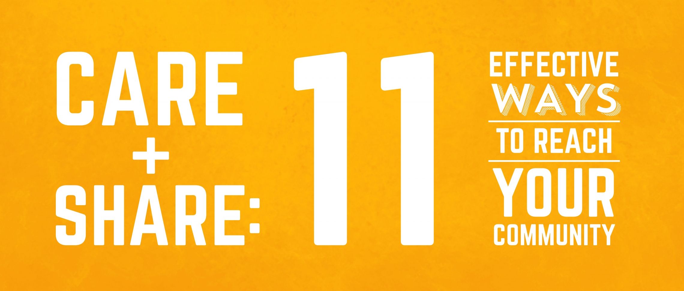 txb.life Care + Share 11 effective ways to reach your