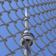CN Tower Behind G20 Fence