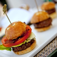 Bacon sliders