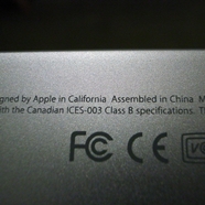 Designed by Apple Assembled in China