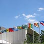 United Nations members flags