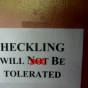 In Defence of Heckling