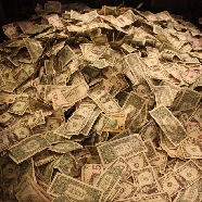 pile of money