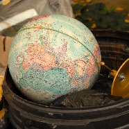 Trashed earth
