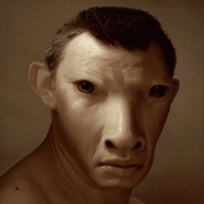 Creepy man