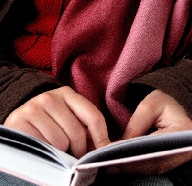 Reading a book