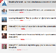 Liveblog screenshot