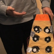 Researchers at Ryerson University show off the Emoti-Chair