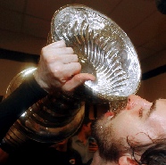 Drinking from the Stanley Cup