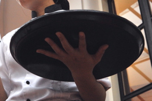 Minimalist Waitressing