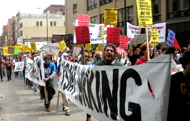 Peacefully Protesting the G8 and G20