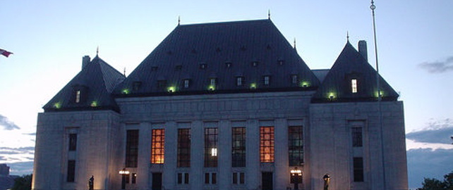 Supreme Court of Canada in Ottawa, Canada