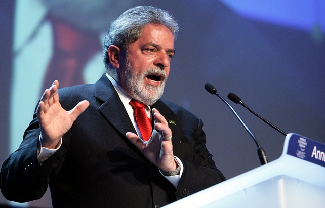 Brazil president Luiz Inacio Lula da Silva