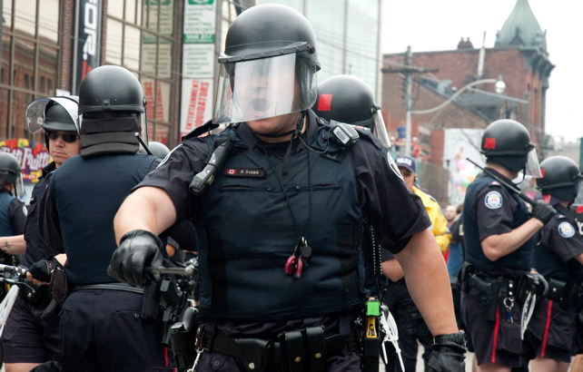 Police at the G20