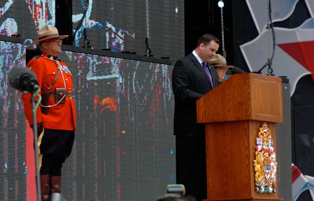 Minister of Canadian Heritage and Official Languages James Moore