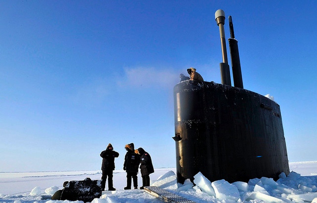 Robert Huebert USS Anapolice Arctic ICEX exercise