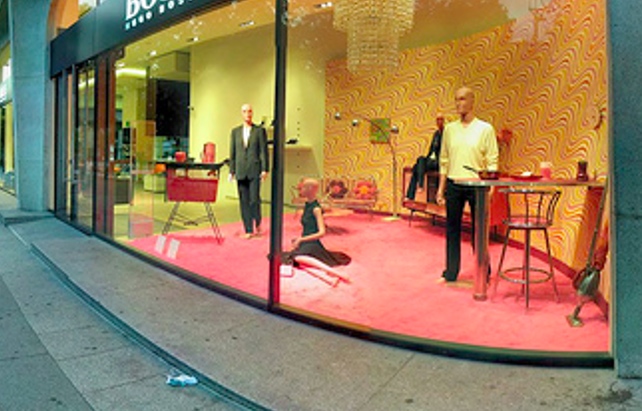 Hugo Boss store