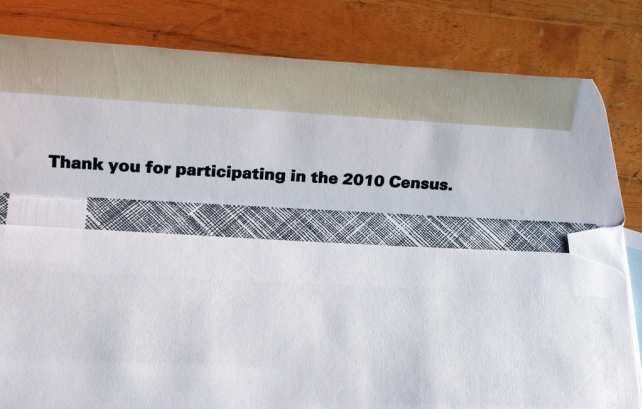 2010 Census Envelope