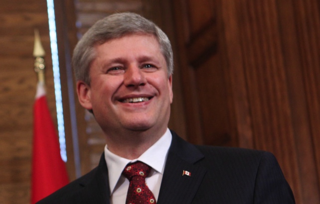 Stephen Harper and the President of Mexico